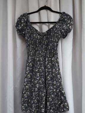 Hollister Purple And Blue Dress
